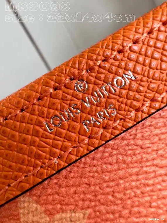 WIS Wallet LOUIS VUITTON Gaston -22*14.5*4.5CM Wearable 0423